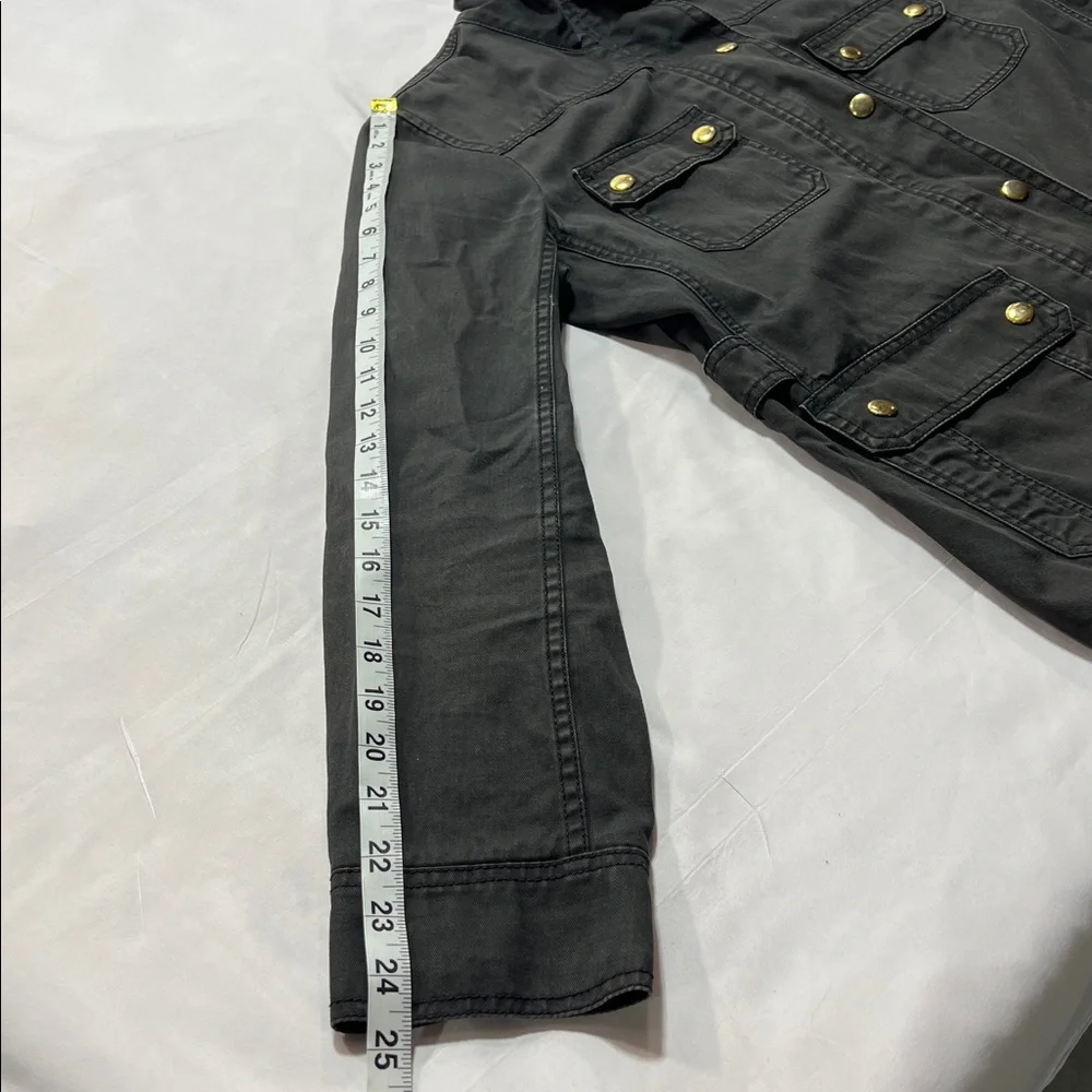 J crew relaxed boyfriend field jacket size M - Picture 9 of 10